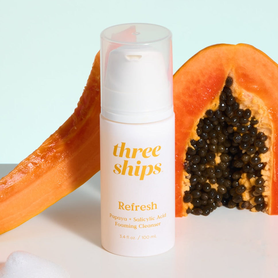 Three Ships Refresh Papaya + Salicylic Cleanser