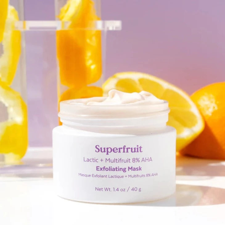 Three Ships Superfruit Lactic + Multifruit AHA MASK Lifestyle
